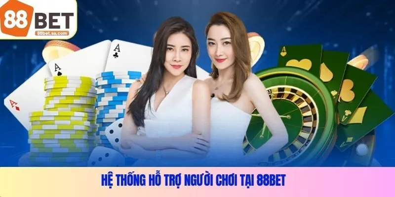Hệ thống hỗ trợ người chơi tại 88Bet